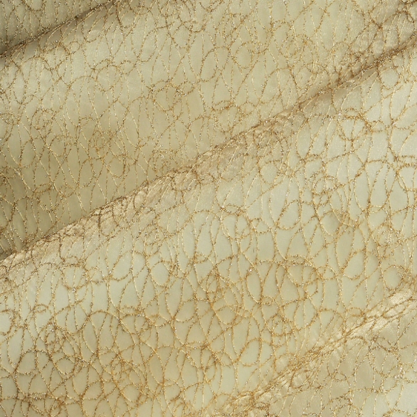 Glitter Gold on Cream Dream